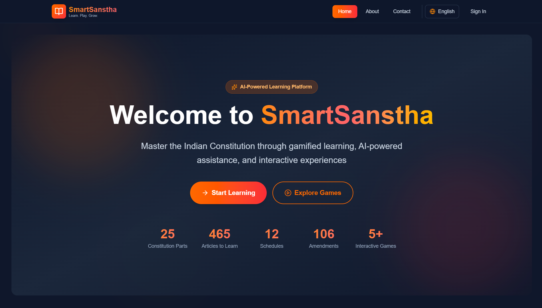 SmartSanstha – Civic Learning Platform